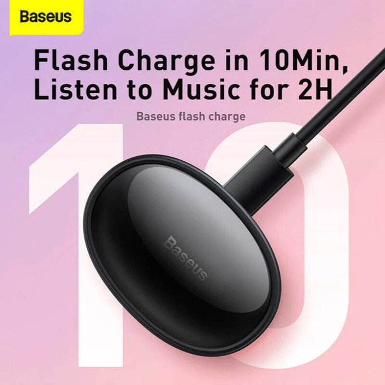 هدفون بلوتوثی باسئوس مدل Bowie E2 NGTW09000