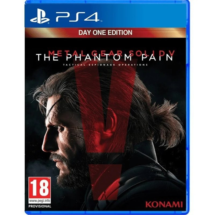 دیسک بازی Metal Gear Solid V (5): The Phantom Pain /PS4 برای ps4 کارکرده در حد نو