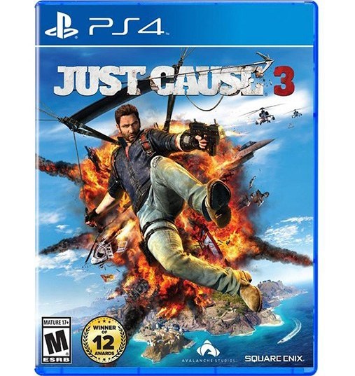 دیسک بازی just cause 3 مخصوص ps4 و ps5 کارکرده